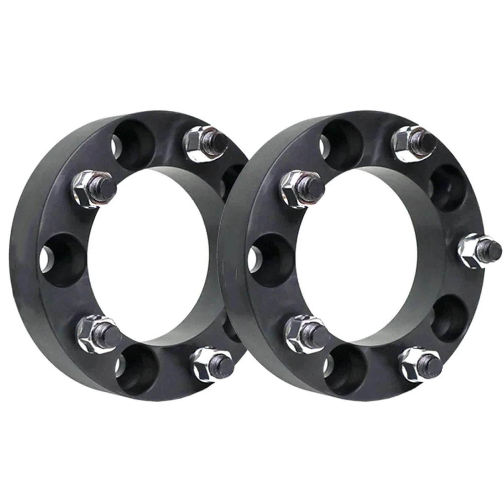 Spurverbreiterungen Für Suzuki Für Jimny Für Sierra 2 Stücke PCD 5x139,7 CB 108mm Aluminium Legierung Hubcentric Rad Spacer Adapter Auto-Rad-Distanzscheiben(2PCS Black 25mm) von Ggwqfuh