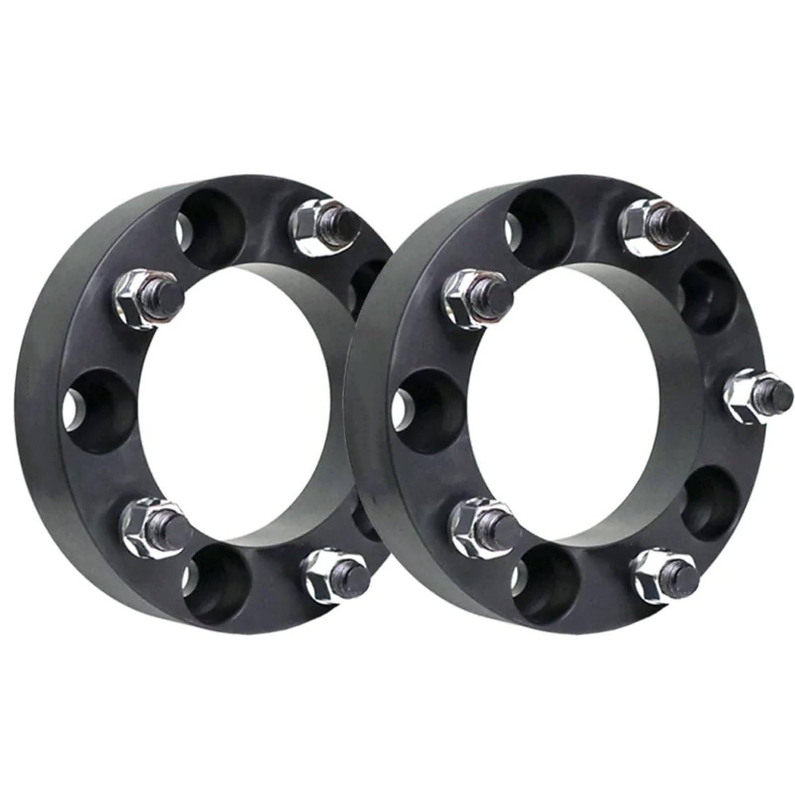 Spurverbreiterungen Für Suzuki Für Jimny Für Sierra 2 Stücke PCD 5x139,7 CB 108mm Aluminium Legierung Hubcentric Rad Spacer Adapter Auto-Rad-Distanzscheiben(2PCS Black 30mm) von Ggwqfuh