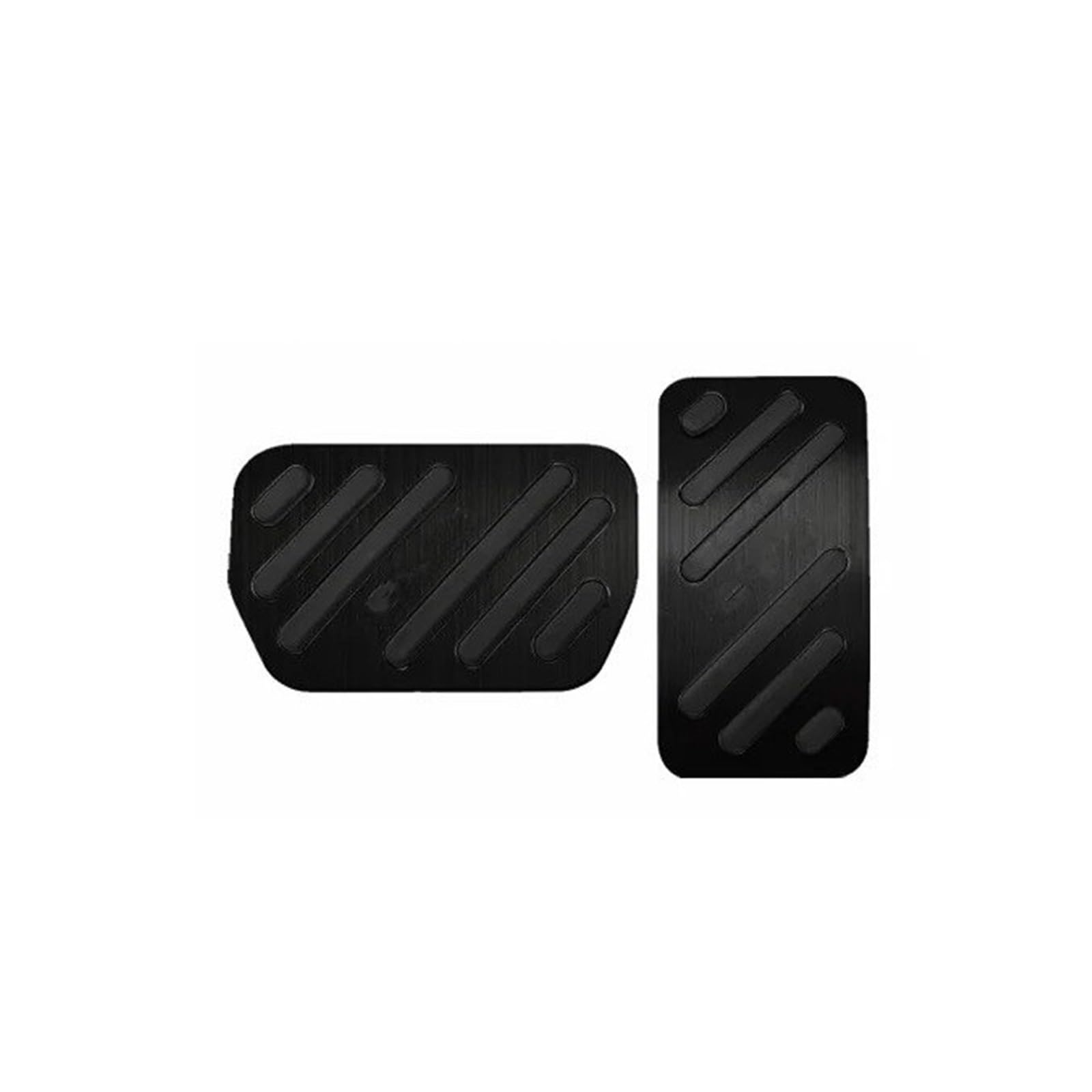 Auto Pedal Abdeckung Für BYD Für Dolphin 2023-2024 Auto Gas Gaspedal Bremse Anti-Slip Pedal Abdeckung Schützende Innen Zubehör Fußpedal Pedalkappen(Black-2PCS) von Ggwqoops