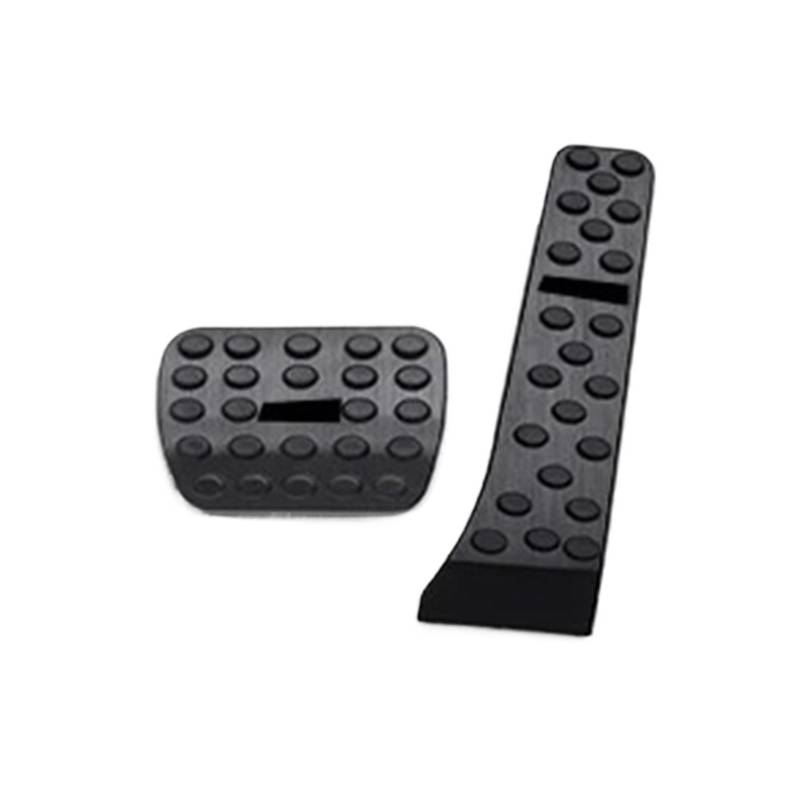 Auto Pedal Abdeckung Für Benz Für AMG E Für Klasse E300L E260L 2024 Bremse Beschleuniger Dekorieren Pedal Pad Abdeckung Auto Zubehör Auto Pedal Zubehör Fußpedal Pedalkappen(2Pcs Black) von Ggwqoops