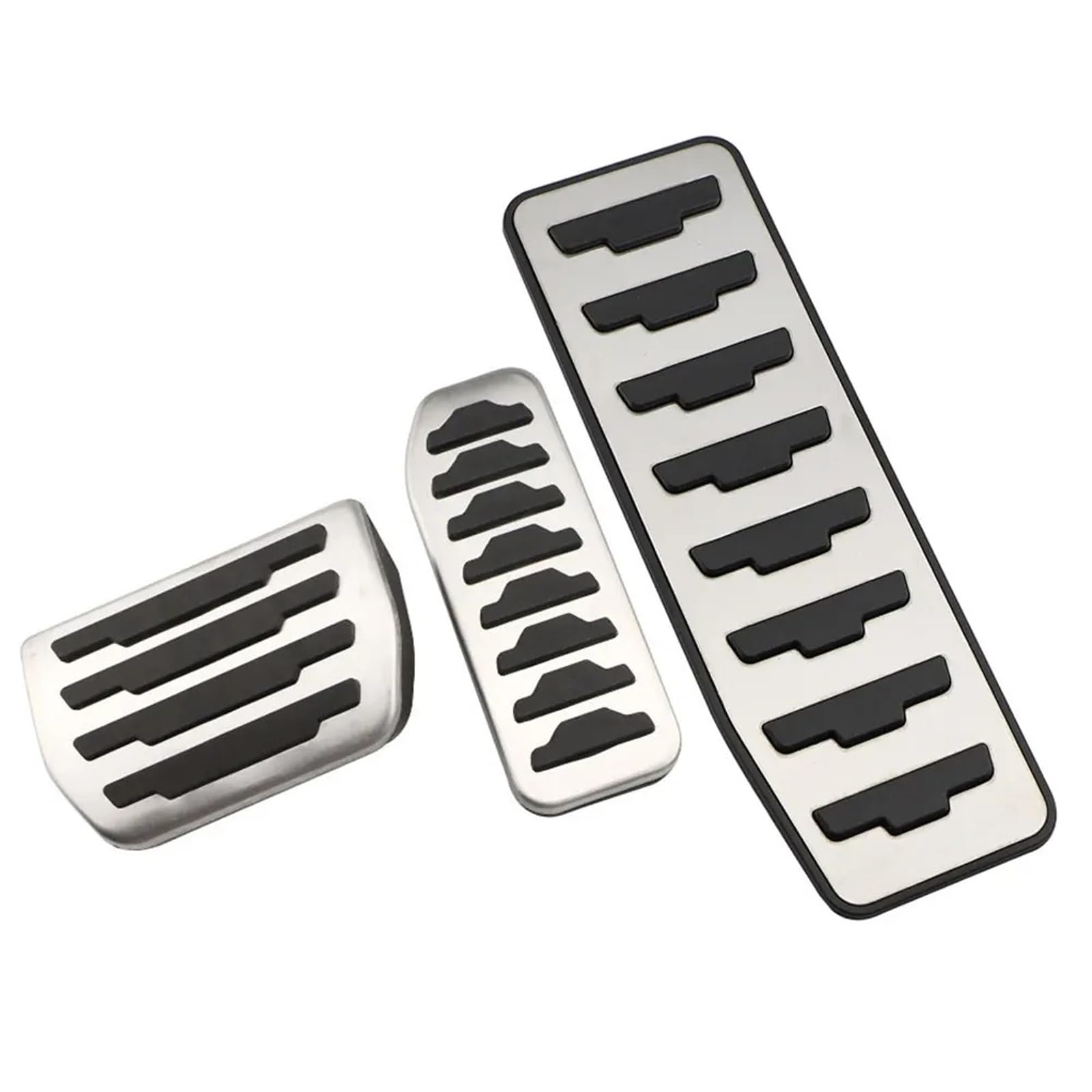 Auto Pedal Abdeckung Für Land Für Rover Für Range Für Rover Für Evoque 2012 + Fuß Rest Pedal Pad Abdeckung Auto Styling Auto Gas Pedale Bremspedal Fußpedal Pedalkappen(3Pcs at with Rest) von Ggwqoops