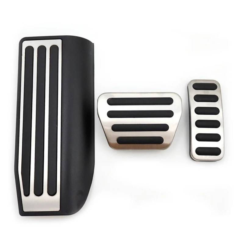 Auto Pedal Abdeckung Für Land Für Rover Für Range Für Rover L405 2012~2022 2016 Gas Kraftstoff Beschleuniger Bremse Kein Bohren Restfoot Pedal Abdeckung Pads Auto Fuß Fußpedal Pedalkappen(3 pcs) von Ggwqoops