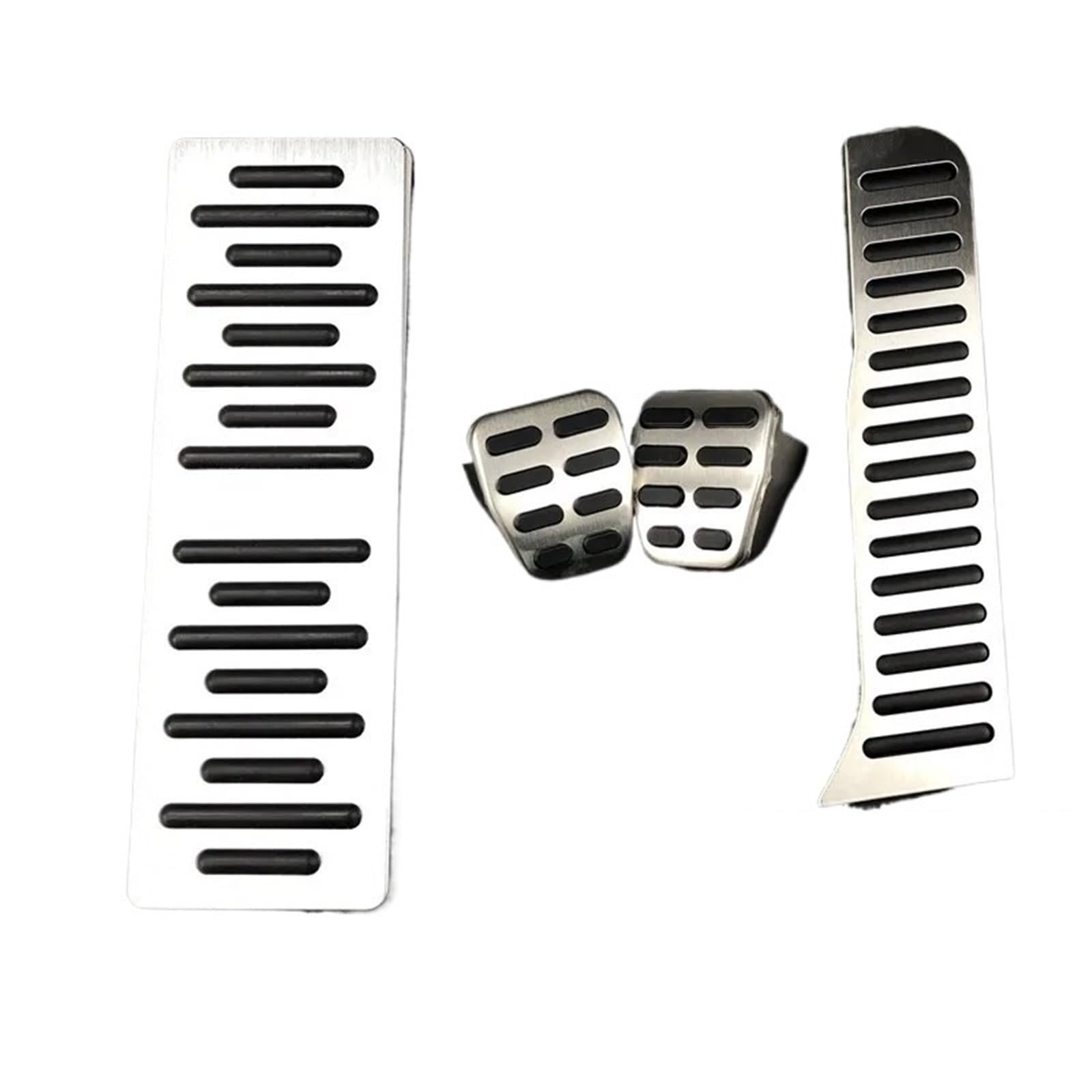 Auto Pedal Abdeckung Für Q3 8U Für A3 8P A1 TT LHD Auto Zubehör Gaspedal Bremse Fußstütze Pedal Pads Gas Auto Styling Fußpedal Pedalkappen(Manual 4pcs) von Ggwqoops