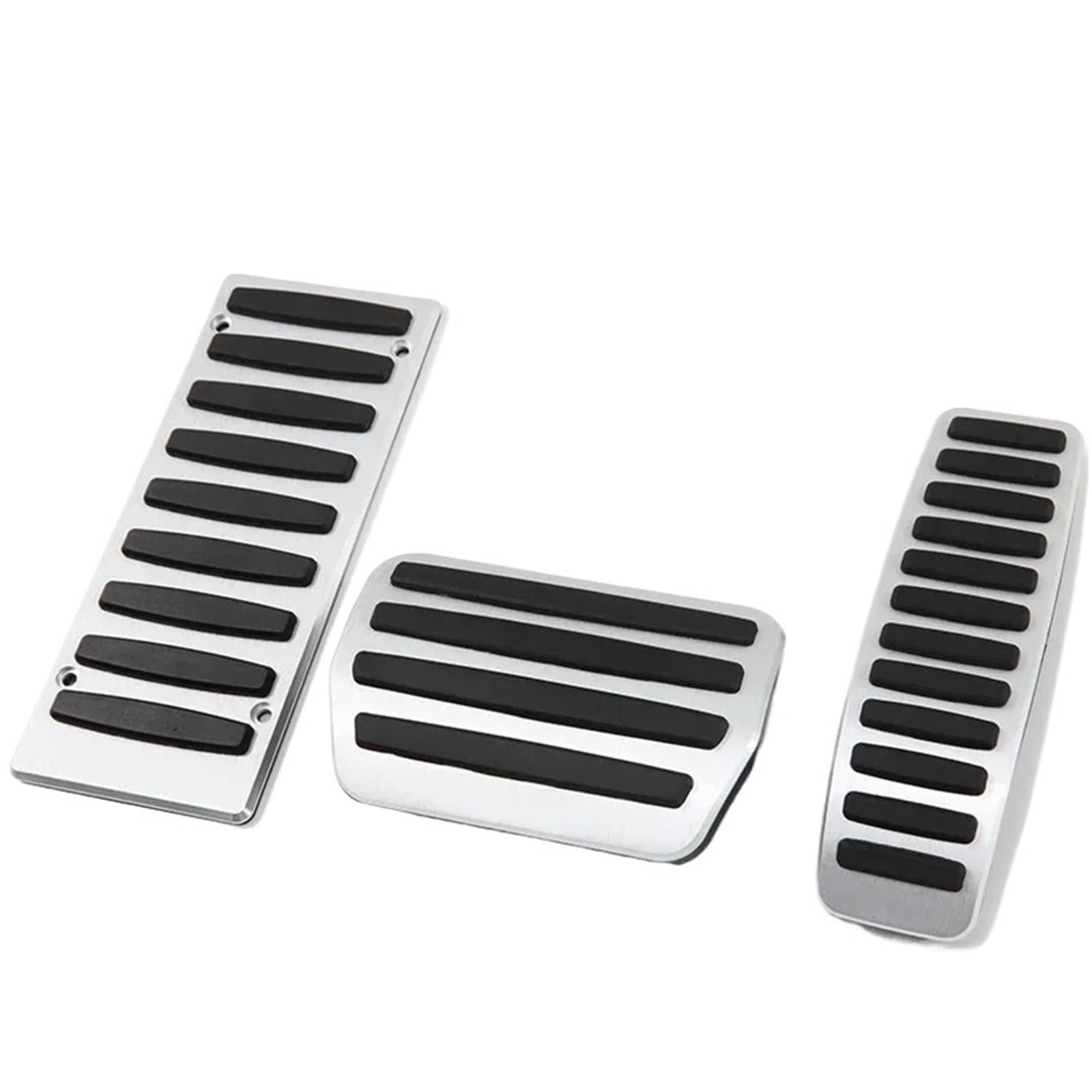 Auto Pedal Abdeckung Für VW Für Touareg Aluminiumlegierung Auto Styling Auto Pedal Pads rutschfeste LS Auto Auto Pedalabdeckungen Fußpedal Pedalkappen(3pcs) von Ggwqoops