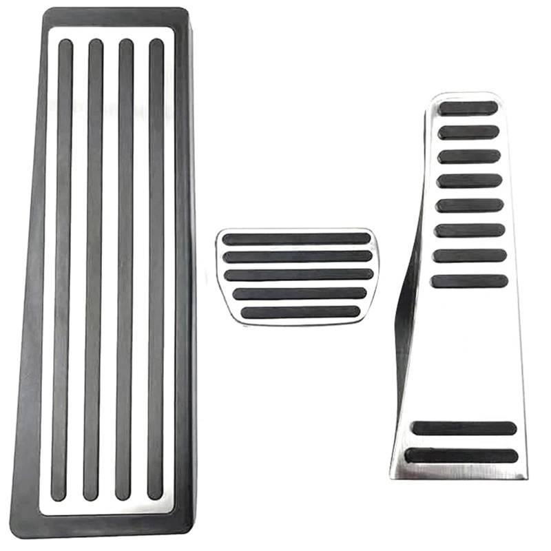 Auto Pedal Abdeckung Für Volvo Für S60 Für S90 Für V90 Stahl Fuß Rest Dead Brems Gas Pedal Pad Abdeckung Set Fußpedal Pedalkappen von Ggwqoops