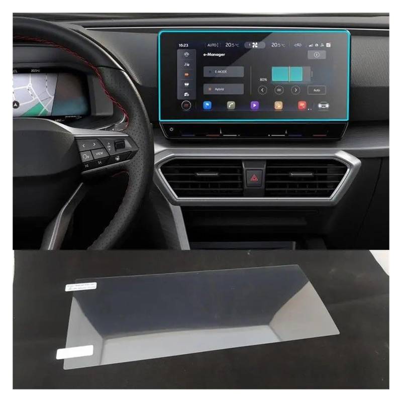 Navigation Displayschutzfolie Für Sitz Für Leon Für MK4 Für Navi 2020-2022 Screen Protector 10 Zoll Auto Auto GPS Navigation Touch Display GPS Navi Displayschutzfolie von Ggwqoops