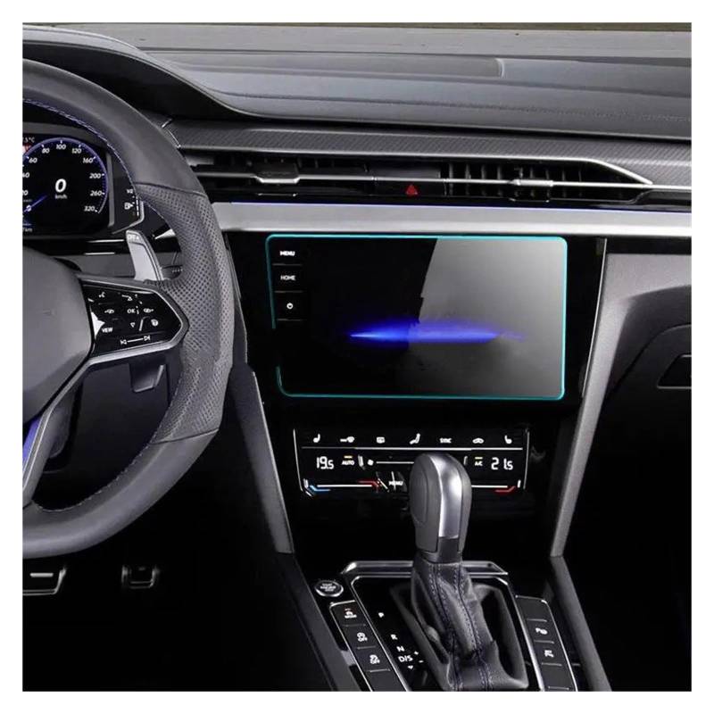 Navigation Displayschutzfolie Für VW Für Arteon 2021 9,2 Zoll Auto Screen Protector Auto Infotainment GPS Navigation Gehärtetem Glas Schutz Film GPS Navi Displayschutzfolie von Ggwqoops