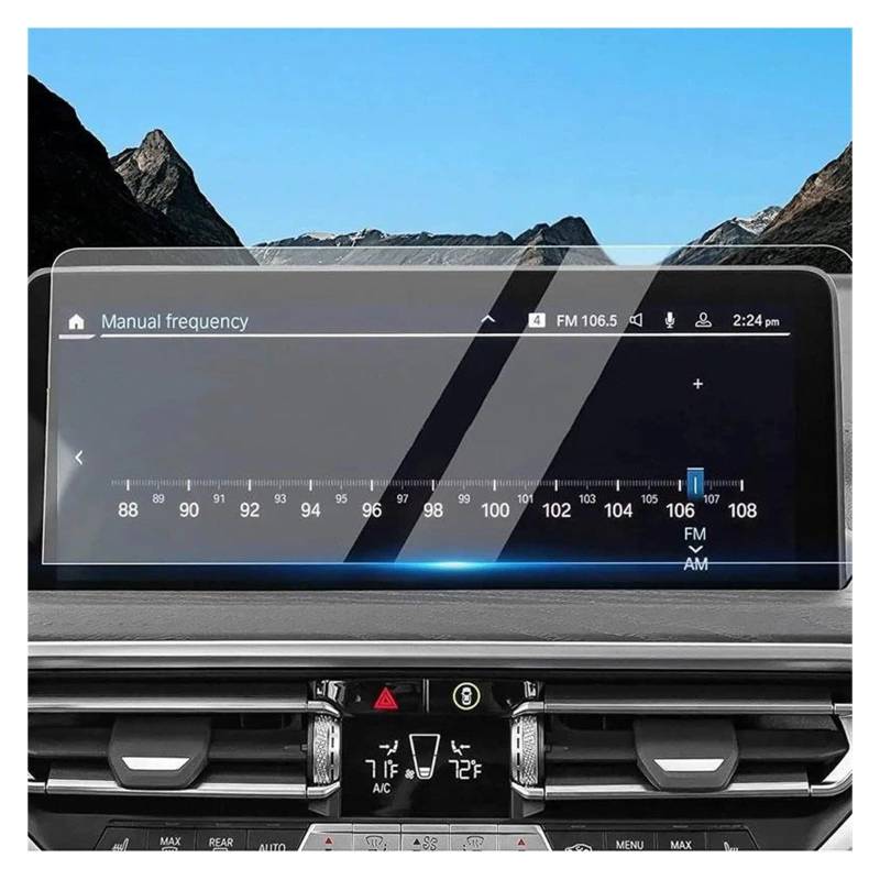 Navigation Displayschutzfolie Für X3 Für X4 2022 Gehärtetem Glassscreen Schutz Film 12,3 Zoll LCD Auto GPS Navigation Auto Zubehör GPS Navi Displayschutzfolie von Ggwqoops