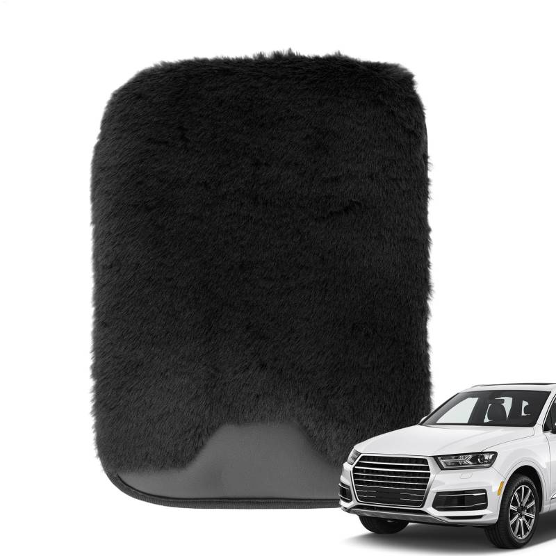 Center Console Armrest Pad, Plush Automotive Armrest Box Cover, Comfy Center Console Heighten Protector, Stylish Auto Armrest Cover Protector for Vehicle, SUV, Truck, Car von Ghjkldha