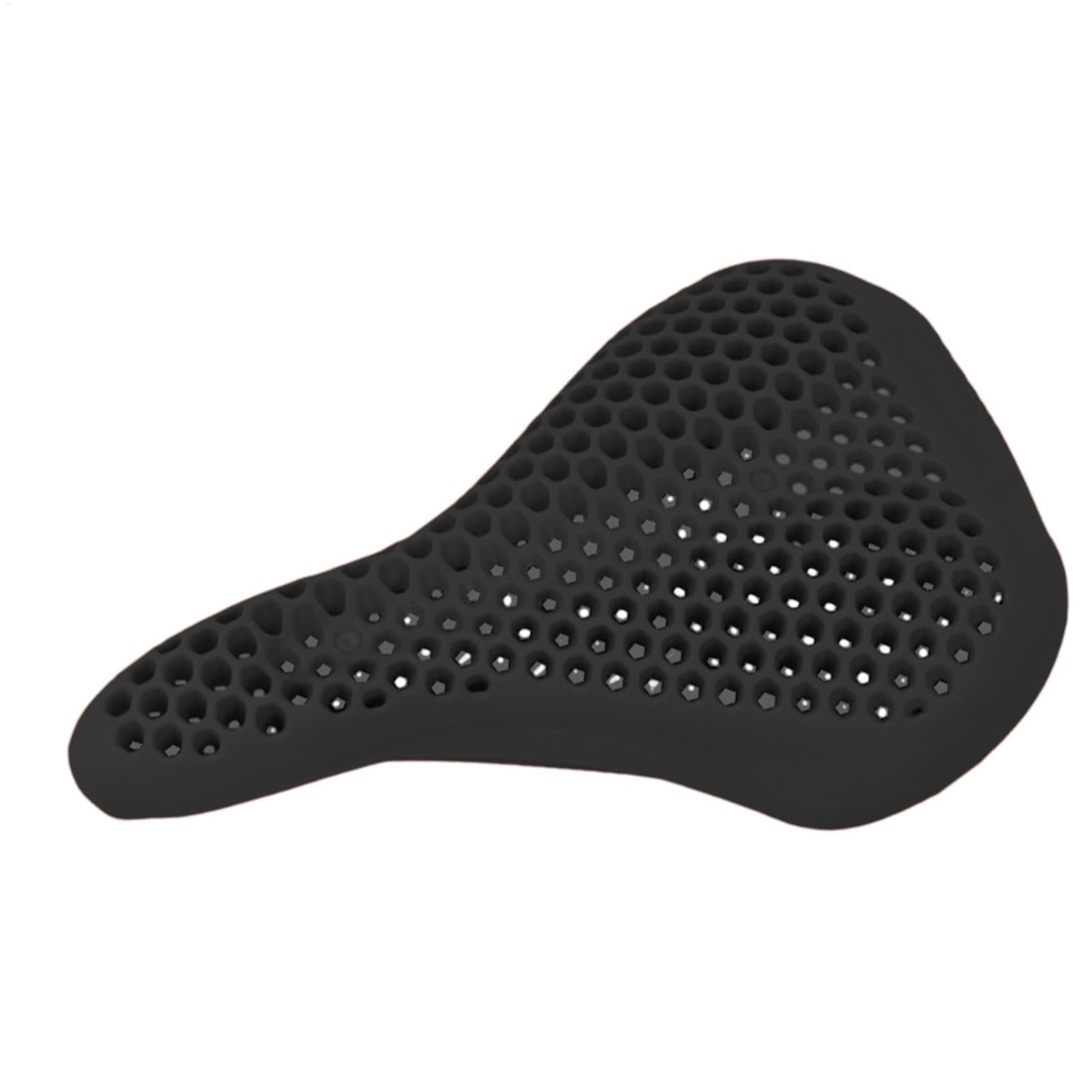 Ghjkldha Bike Seat Cover, Seat Protector, Non Slip Saddle Cushion, Shock Absorbing, Silicone Honeycomb, Ergonomic for City Streets, Mountain Trails, Rainy Days, 6.89x10.24x3.94in von Ghjkldha