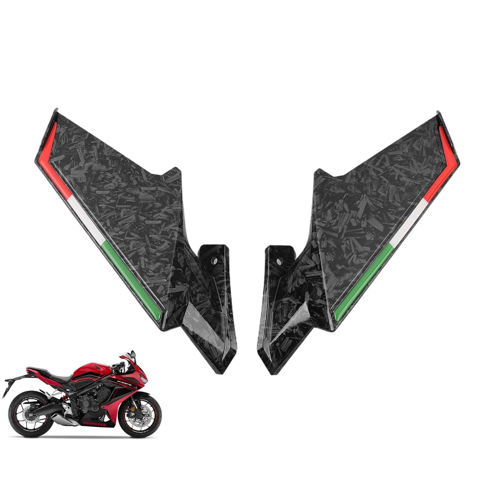 Motorcycle Wings Accessories, Motorcycle Fairings, Motorcycle Wing Set Replacement, Easy Install Fairing Spoilers, Side Fairing Wing Set, Motorcycle Winglets for Stability von Ghjkldha