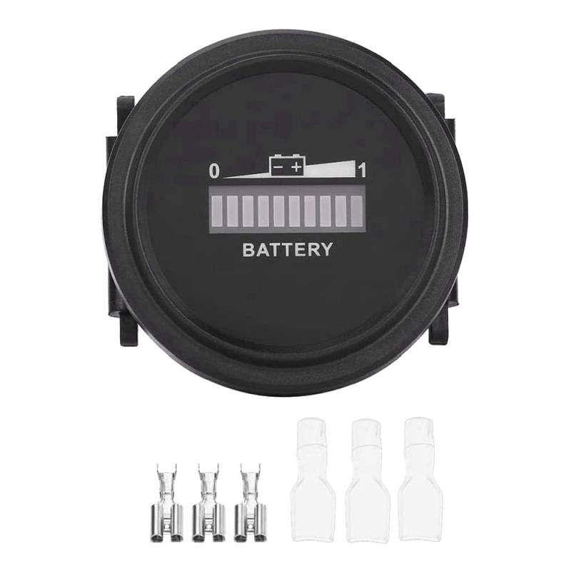 Ghulumn 12V / 24V / 36V / 48V / 72V LED Digitale Batterie Anzeige wasserdichte Mess Anzeige Batterie Anzeige für Go- Ca-Rt von Ghulumn