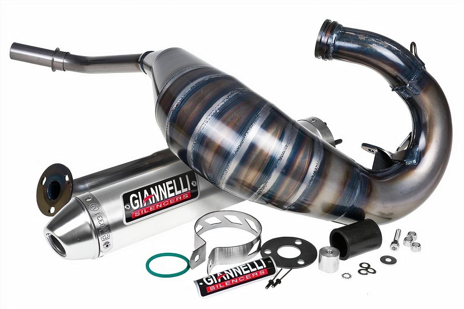 Auspuff Giannelli Enduro Aluminium für Husqvarna WRE 125 05-08 / SM 125 05-08 (E) von Giannelli