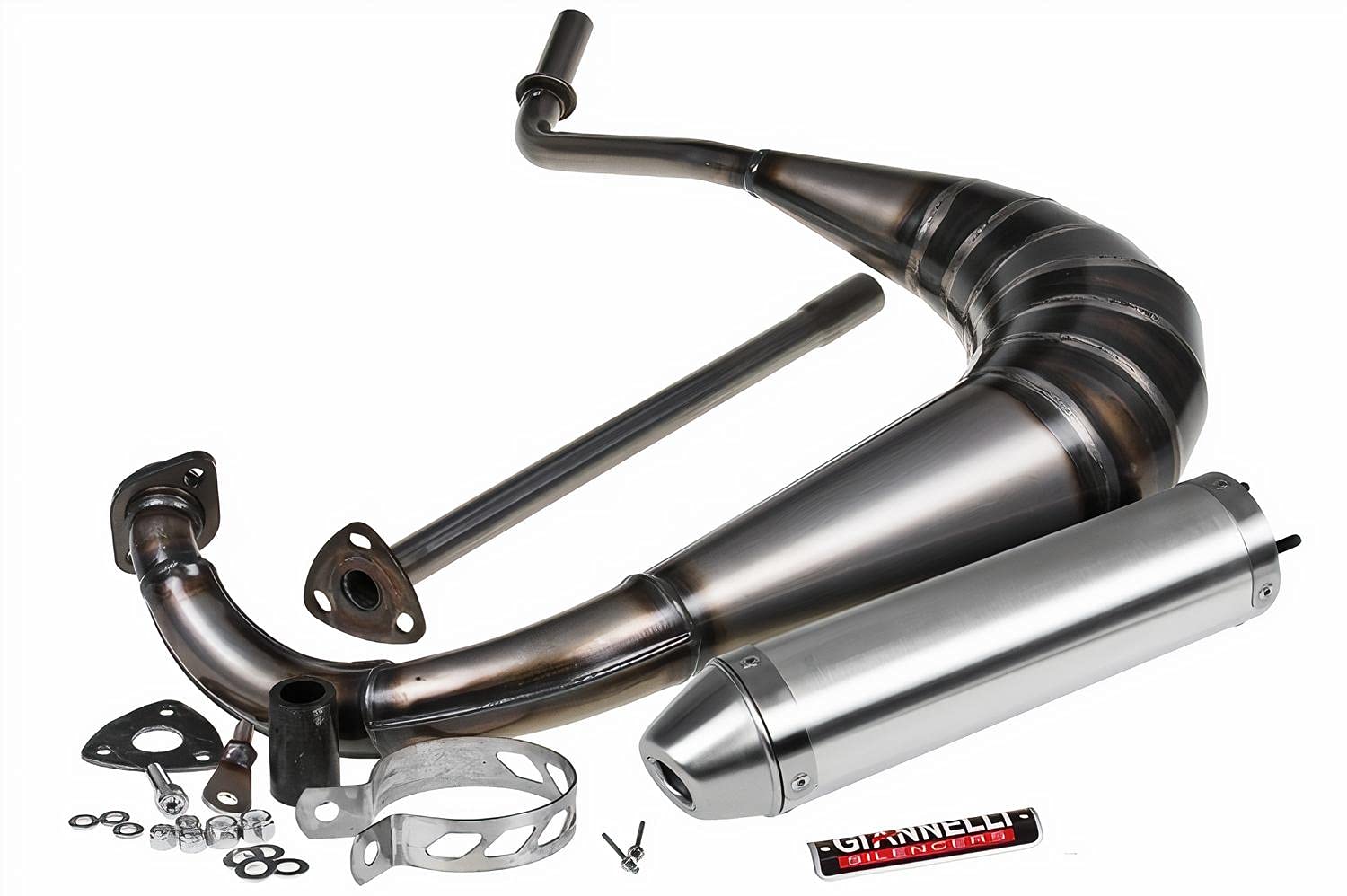 Auspuff Giannelli Strada Aluminium für Aprilia RS 50 06- / Derbi GPR 50 04-08 (E) von Giannelli