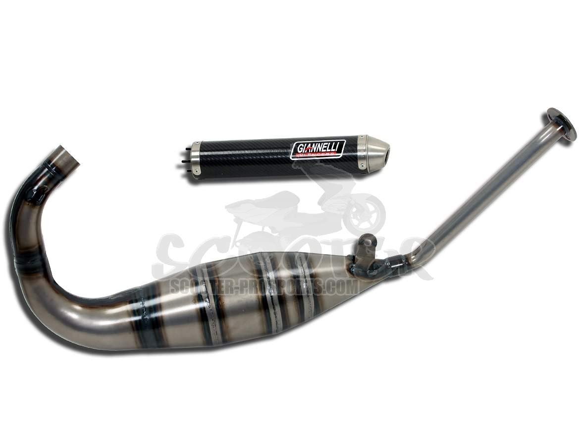 Auspuff Giannelli Street ohne Esd - Aprilia RS 50 - Derbi GPR ab Bj. 05 (E-Pass) von Giannelli