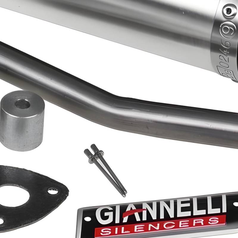 Auspuffanlage Giannelli Endtopf Aluminium mit ABE für Derbi von Giannelli