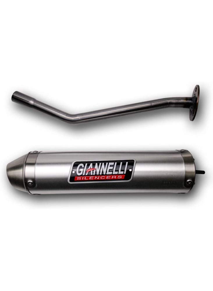 GIANNELLI HM CRE 50 BAJA 03/04 - SIX 03/04 - DERAPAGE 50 03/04 EEC E13 ALUMINIUM SILENCER von Giannelli