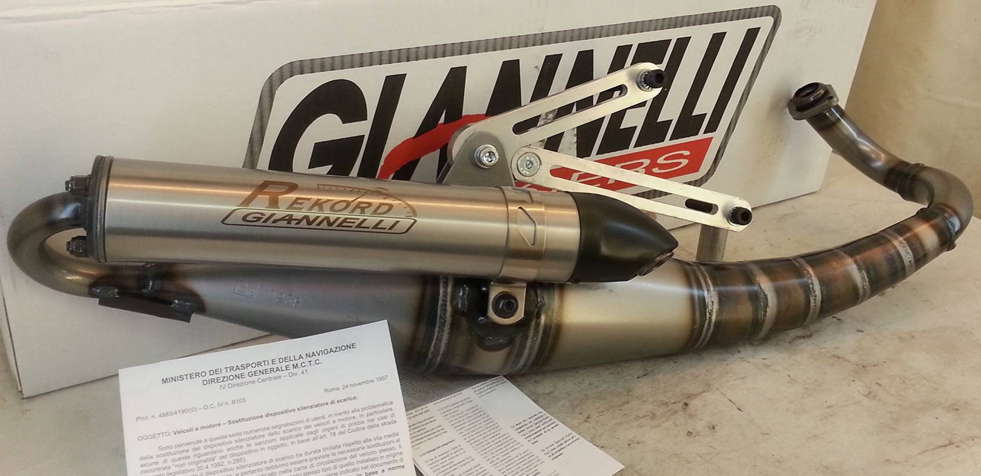 GIANNELLI PIAGGIO TYPHOON 50 2T'13 REKORD EXHAUST, ohne, 16 von Giannelli