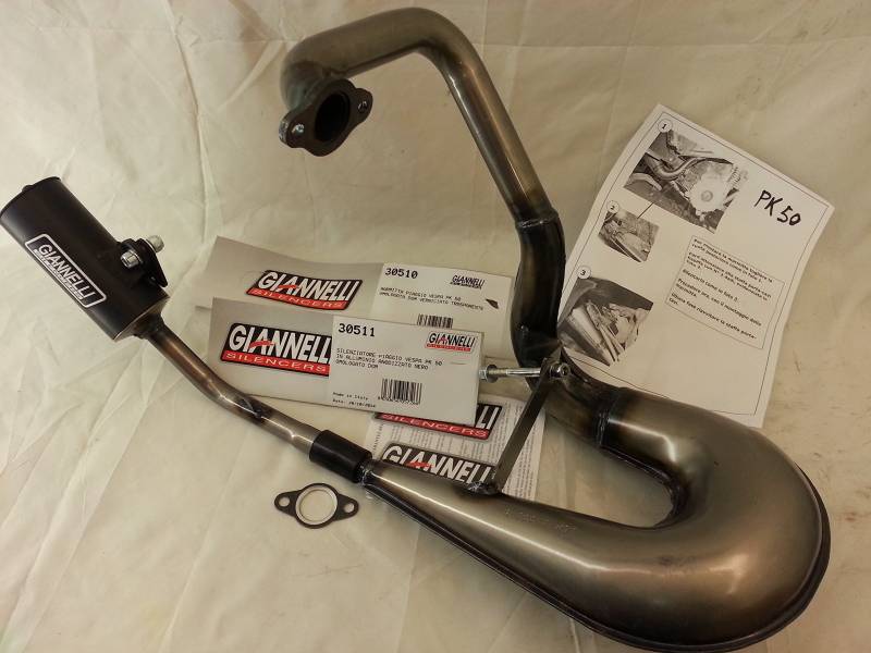 GIANNELLI PIAGGIO VESPA 50 PK - HP - XL EXHAUST von Giannelli