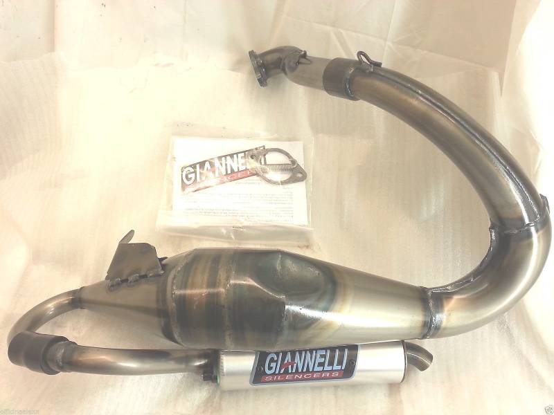 GIANNELLI PIAGGIO VESPA ET125 - SPECIAL 50 RACING EXHAUST WITH BLACK SILENCER von Giannelli