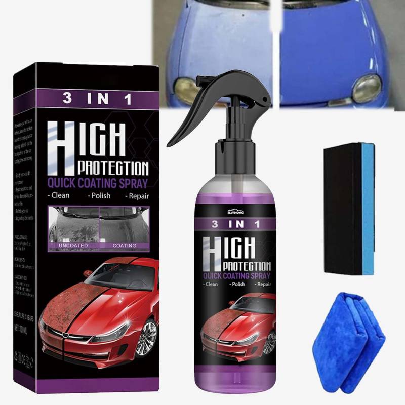 Armorgleam Ceramic Coating Spray, Newbeeoo Car Coating Spray, 3 in 1 High Protection Quick Car Coating Spray, High Protection 3 in 1 Spray, Ceramic Spray Coating for Cars (100ml-1pc) von Gienslru