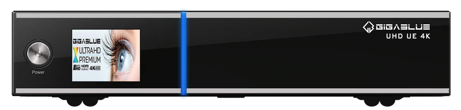 GigaBlue UHD UE 4K Receiver 2X DVB-S2 FBC (ohne HDD) von GigaBlue