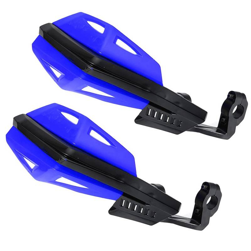 Gigicial Motorrad-Handschützer, Universal-Motorrad-Handschützer Dirt Bike-Handschützer mit Halterungen, Muttern, Schrauben, für Motorrad-Elektrofahrrad-Roller bei jedem Wetter (Blue) von Gigicial