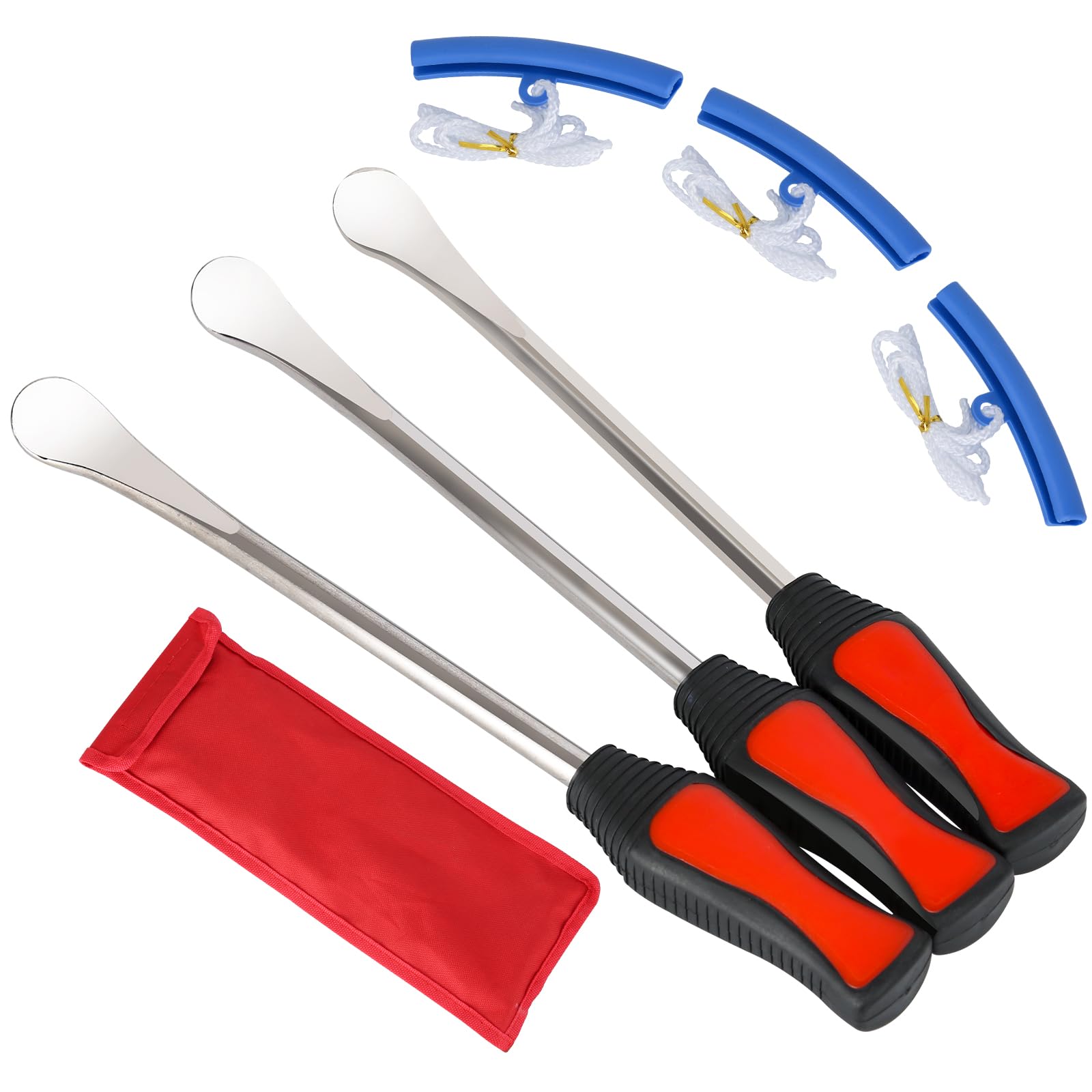 Gimisgu Reifen Montiereisen 3pcs Rad Felge Protektoren Tool Kit 3pcs Reifenheber montierhebel Werkzeug für Motorrad Fahrrad. von Gimisgu