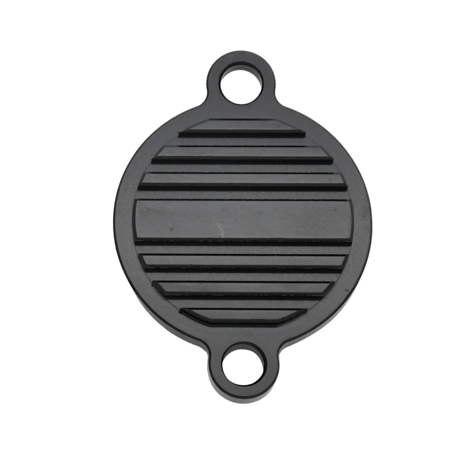 Motorrad CNC Ölpumpendeckel Schutzkappe und Ölfilterabdeckkappe Kompatibel mit 250 350 450 500 530 SXF XCF XCW EXC EXCF 2009-2020 2021(Black Filter Cover) von GinBsNme