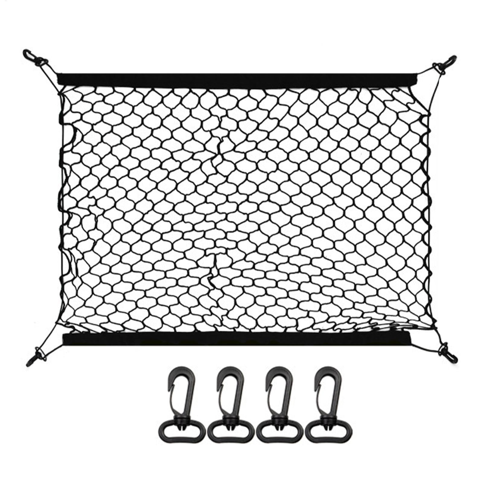 Car Net Trunk, Mesh Organizer Cargo Net, 27.25x27.20 Inches Convenient Compact Portable Strong Automotive Storage Mesh for SUV, Camping Vehicles and Fishing Boats von Gitekain