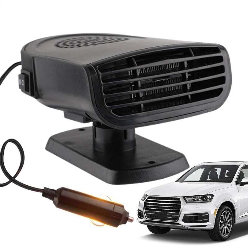 Gitekain Auto-Raumheizung, Auto-Lufttrocknungsheizung, Auto-Windschutzscheiben-Defogger, elektrischer Glas-Demister, Auto-Entfroster, 12 V Autoheizung, tragbare Auto-Heizung, Auto-Gadgets, von Gitekain