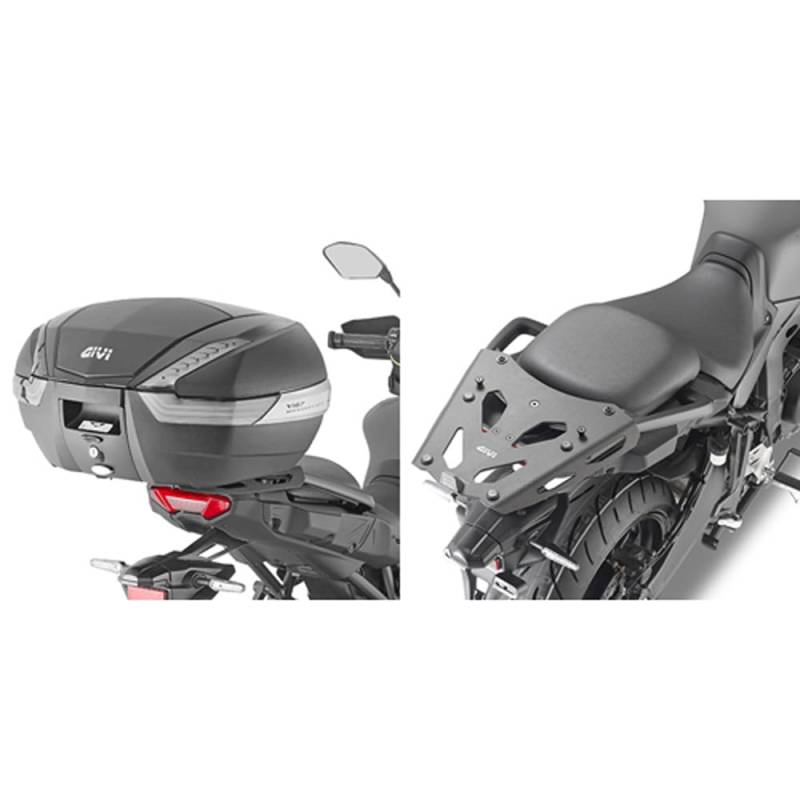 GiVi Alu Topcase Träger, schwarz, für Monokey Koffer, für Yamaha Tracer 9 (21) von Givi