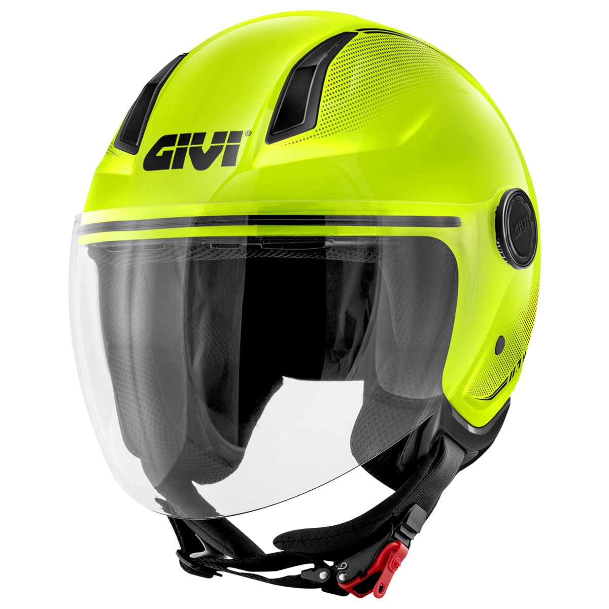 DEMI-JET HELMET 11.7B GLOSSY LIME XL von Givi