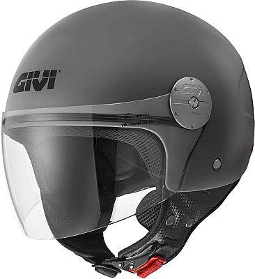 Givi 10.7 Mini-J Solid, Jethelm - Matt-Grau - L (60) von Givi