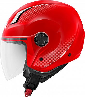 Givi 11.7 Solid, Jethelm - Matt Rot/Weiß - XXL (61) von Givi