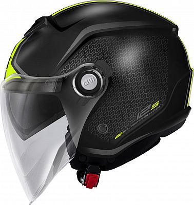 Givi 12.5 Touch, Jethelm - Matt Schwarz/Neon-Gelb - L (60) von Givi