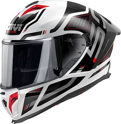 Givi 50.3 Quasar, Integralhelm - Weiß/Schwarz/Rot - XS (54) von Givi