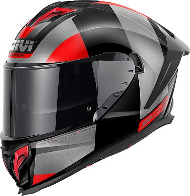 Givi 50.3 Vision, Integralhelm - Schwarz/Grau/Rot - XL (61) von Givi