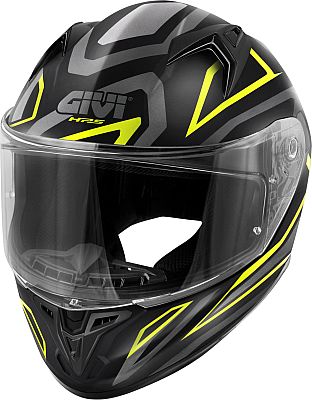 Givi 50.7 Proton, Integralhelm - Matt Schwarz/Dunkelgrau/Neon-Gelb - S (56) von Givi