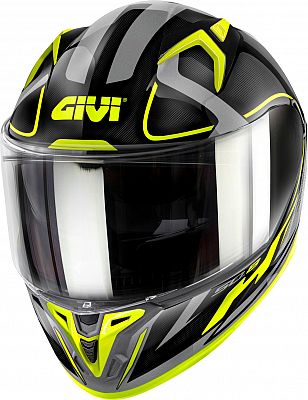 Givi 50.8 Racer, Integralhelm - Schwarz/Grau/Neon-Gelb - L (60) von Givi