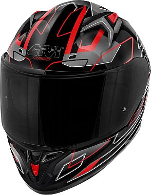 Givi 50.9 Sport Assault, Integralhelm - Schwarz/Grau/Rot - L (60) von Givi