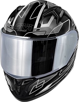 Givi 50.9 Sport Assault, Integralhelm - Schwarz/Grau/Silber - XXL (63) von Givi