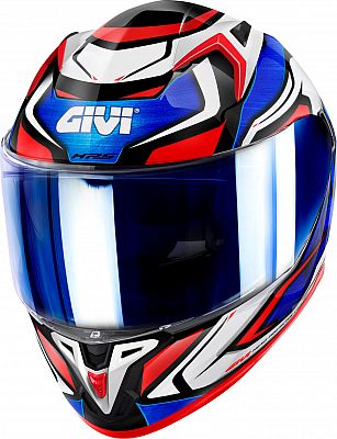 Givi 50.9 Sport Atomic, Integralhelm - Weiß/Blau/Rot - L (60) von Givi