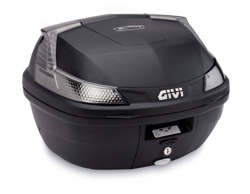 Givi B37NT Blade Tech Monolock Topcase mit Platte, Schwarz von Givi