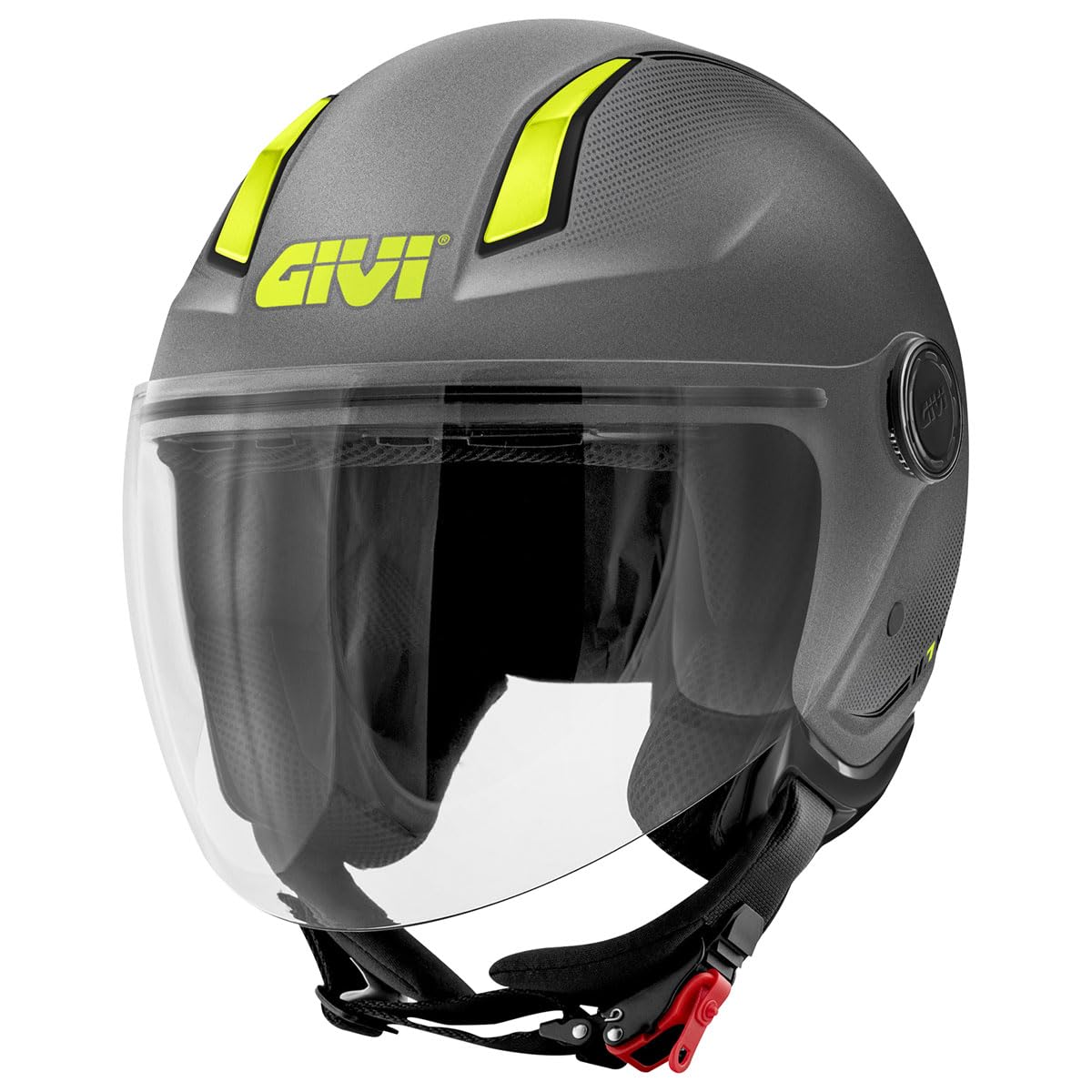 Givi DEMI-JET HELMET 11.7B TITANYELLOW S von Givi