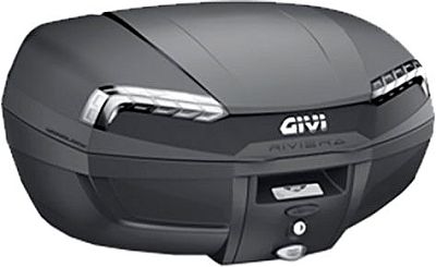 Givi E46 Riviera, Topcase Monolock - Schwarz/Klar von Givi