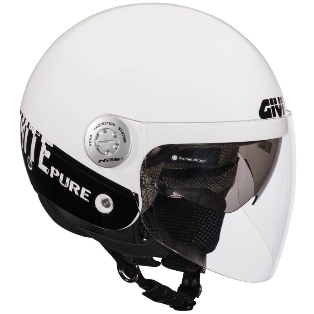 Givi HPS 10.8F Urban-Jet-Helm, Grafik Weiß, XS von Givi