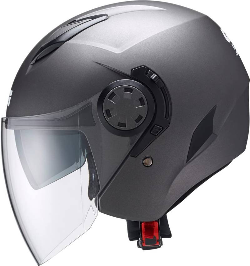 Givi HPS 12.3 Stratos DEMI-Jet-Helm, Titan Grau, S von Givi