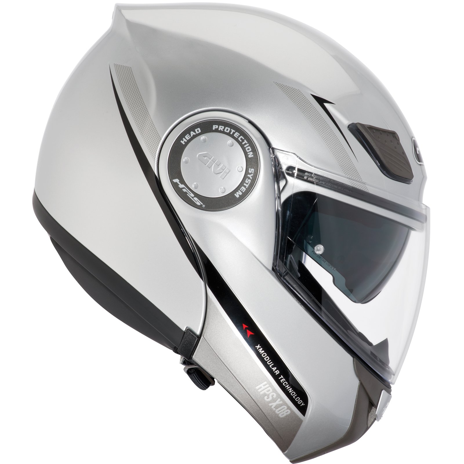 Givi HPS HX08 X-Modular Klapphelm, Silber, XS von Givi