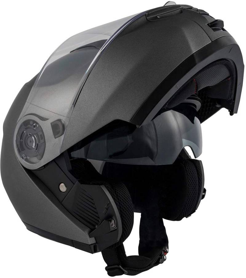 Givi HPS HX21 Klapphelm Challenger, Titan Matt, XL von Givi